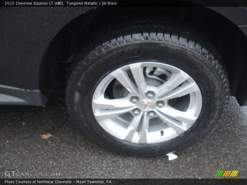 Tungsten Metallic / Jet Black 2013 Chevrolet Equinox LT AWD