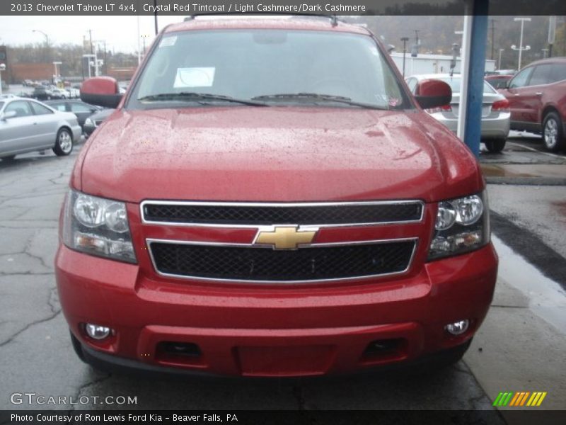 Crystal Red Tintcoat / Light Cashmere/Dark Cashmere 2013 Chevrolet Tahoe LT 4x4