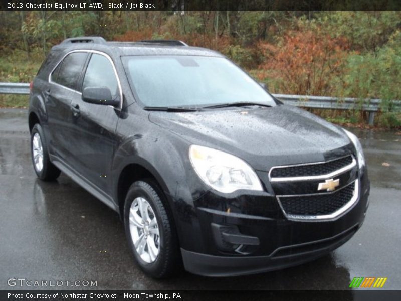 Black / Jet Black 2013 Chevrolet Equinox LT AWD