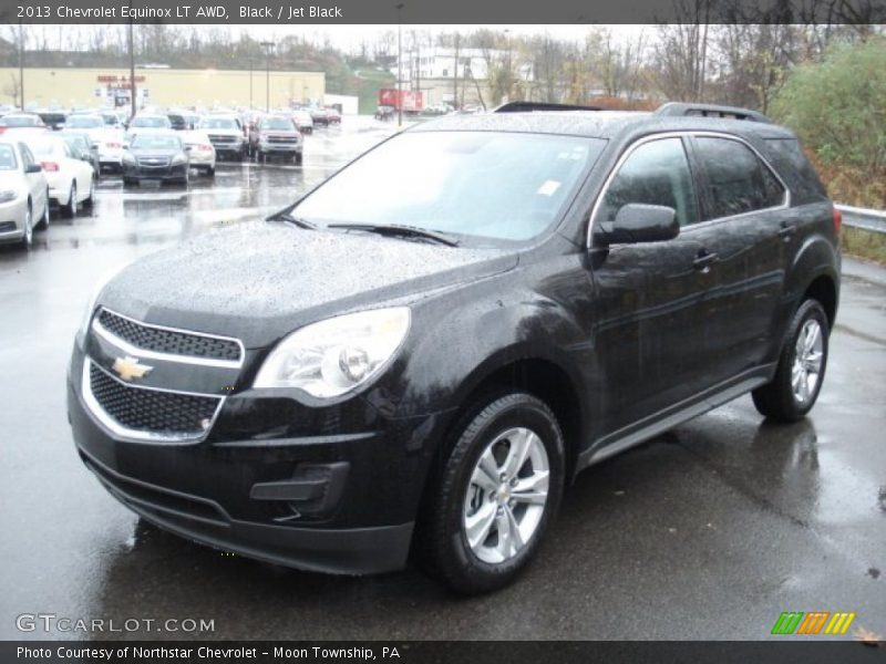 Black / Jet Black 2013 Chevrolet Equinox LT AWD