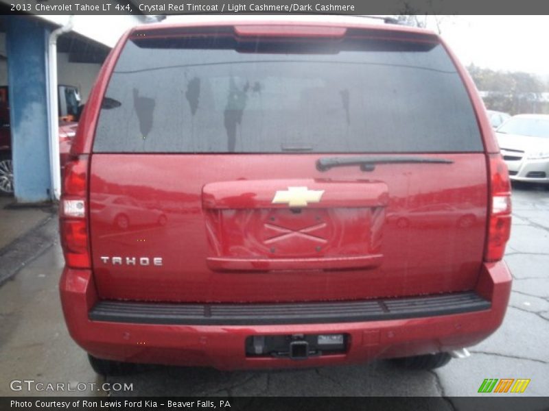 Crystal Red Tintcoat / Light Cashmere/Dark Cashmere 2013 Chevrolet Tahoe LT 4x4