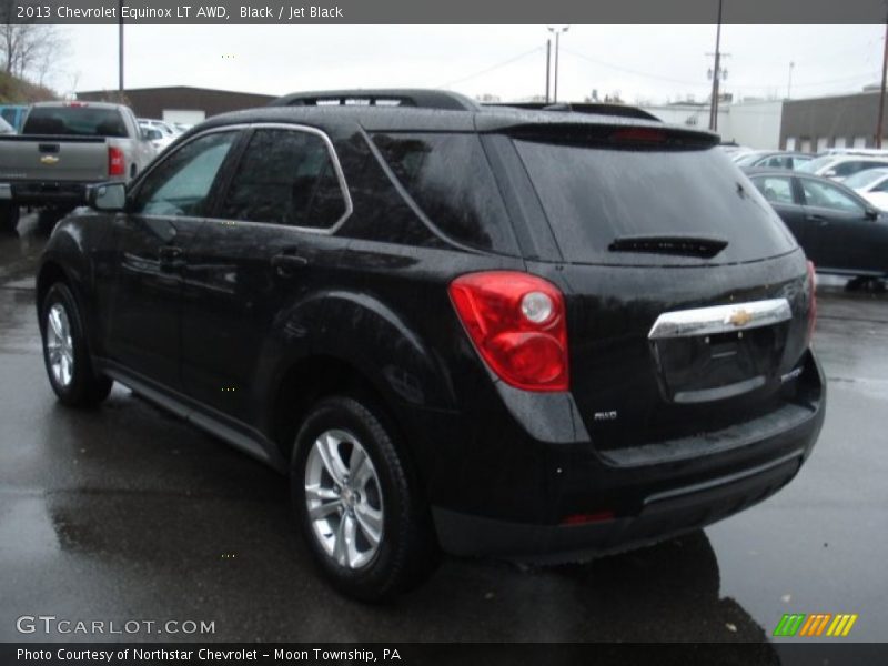 Black / Jet Black 2013 Chevrolet Equinox LT AWD