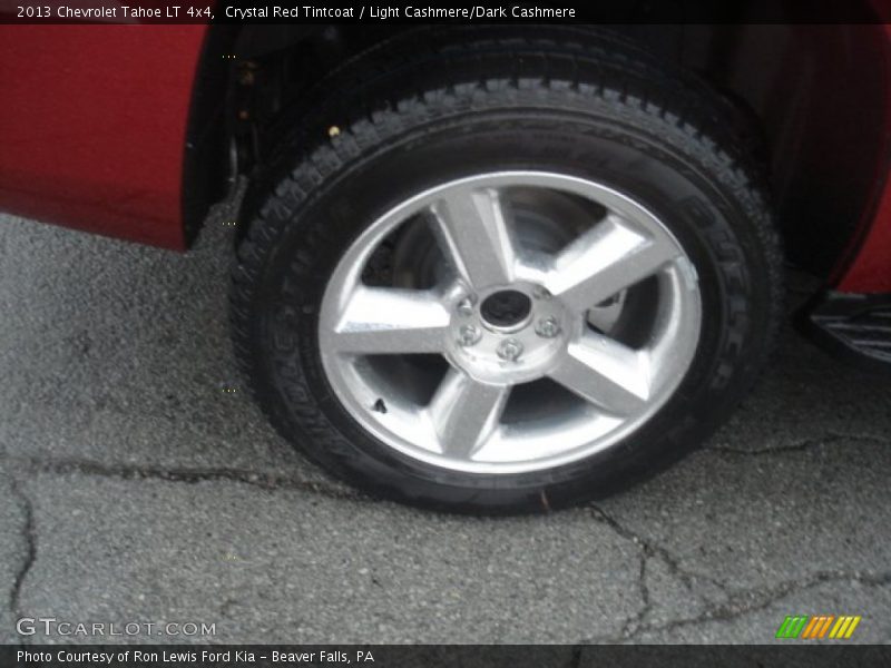 Crystal Red Tintcoat / Light Cashmere/Dark Cashmere 2013 Chevrolet Tahoe LT 4x4