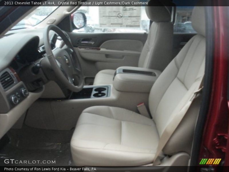 Crystal Red Tintcoat / Light Cashmere/Dark Cashmere 2013 Chevrolet Tahoe LT 4x4