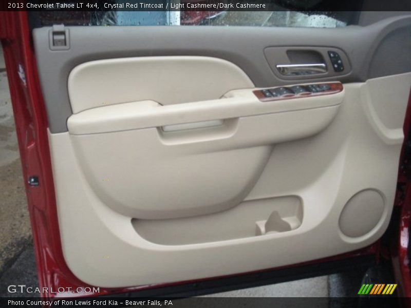 Crystal Red Tintcoat / Light Cashmere/Dark Cashmere 2013 Chevrolet Tahoe LT 4x4