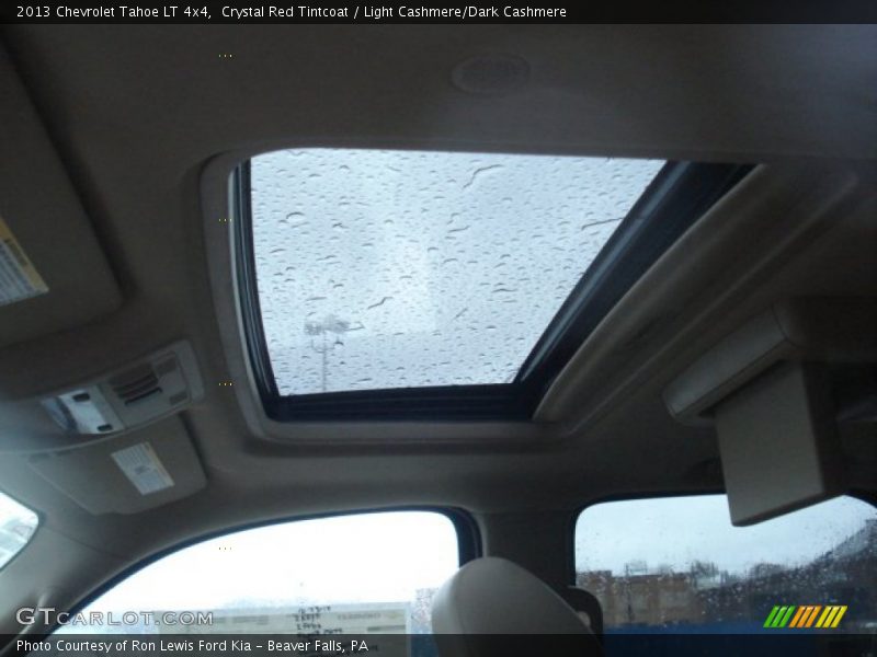 Crystal Red Tintcoat / Light Cashmere/Dark Cashmere 2013 Chevrolet Tahoe LT 4x4