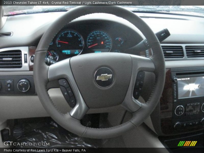 Crystal Red Tintcoat / Light Cashmere/Dark Cashmere 2013 Chevrolet Tahoe LT 4x4