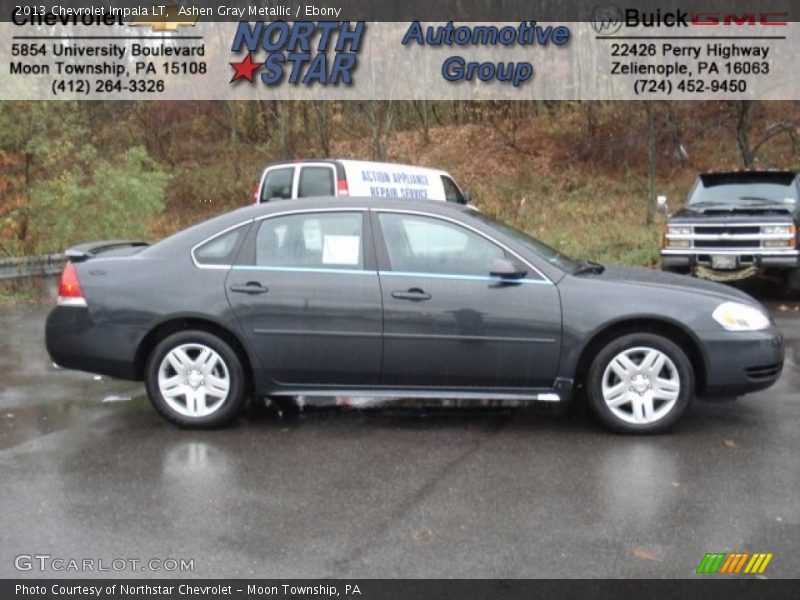 Ashen Gray Metallic / Ebony 2013 Chevrolet Impala LT