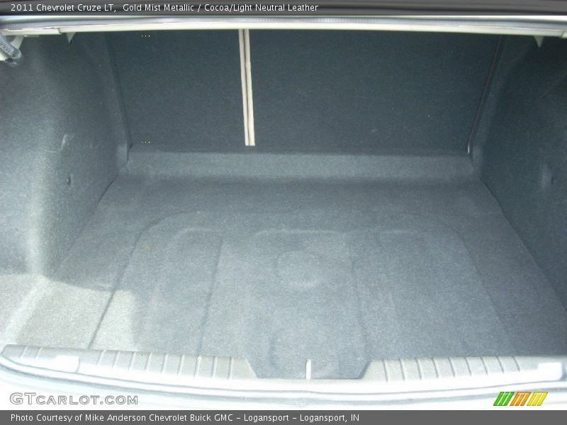 Gold Mist Metallic / Cocoa/Light Neutral Leather 2011 Chevrolet Cruze LT