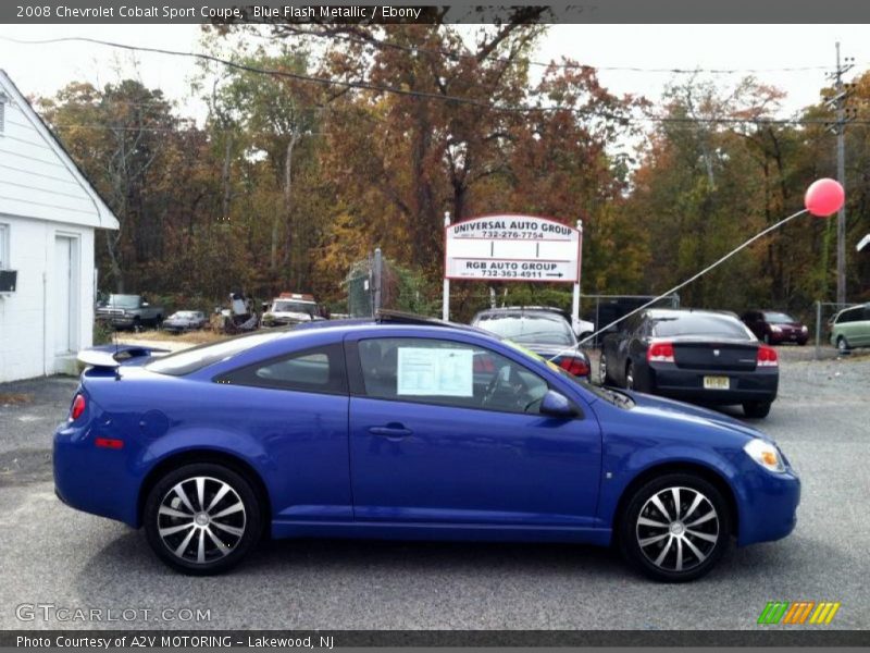 Blue Flash Metallic / Ebony 2008 Chevrolet Cobalt Sport Coupe