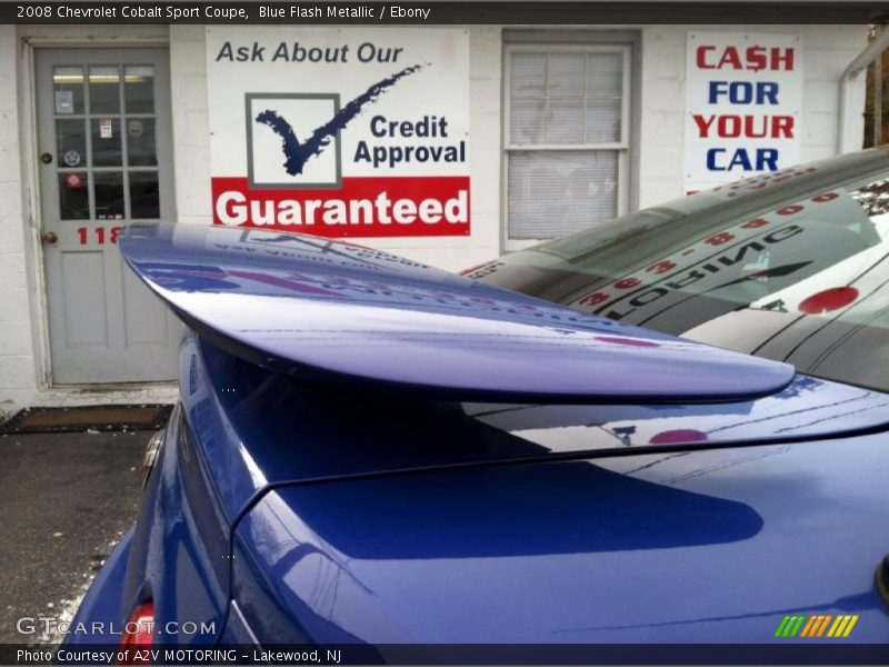 Blue Flash Metallic / Ebony 2008 Chevrolet Cobalt Sport Coupe