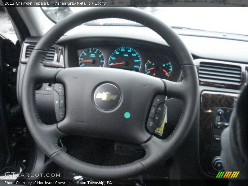 Ashen Gray Metallic / Ebony 2013 Chevrolet Impala LT
