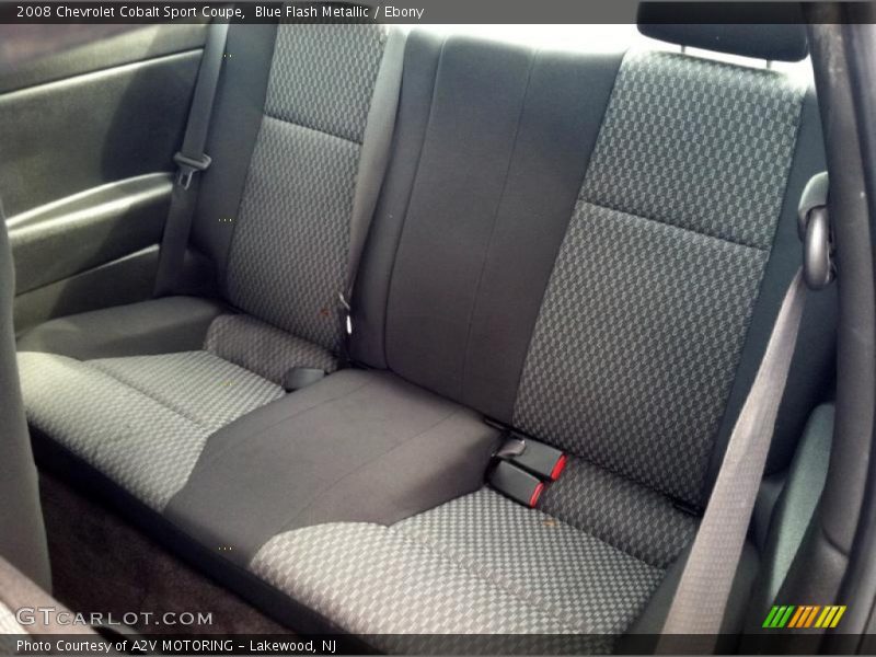 Rear Seat of 2008 Cobalt Sport Coupe