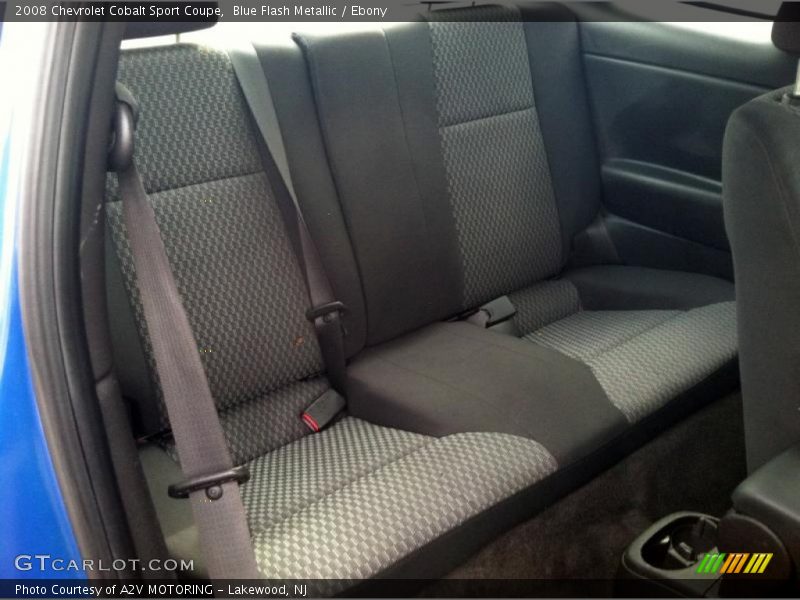 Rear Seat of 2008 Cobalt Sport Coupe