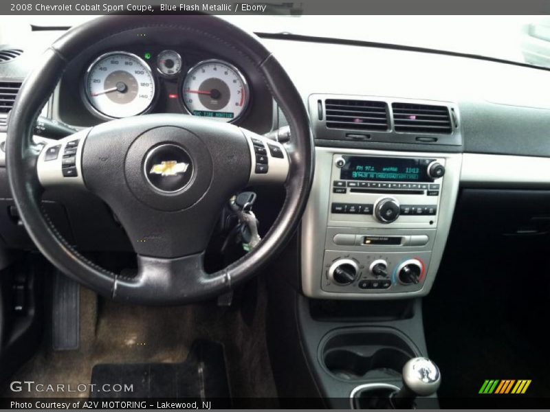Dashboard of 2008 Cobalt Sport Coupe