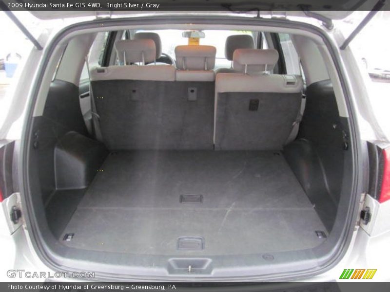 Bright Silver / Gray 2009 Hyundai Santa Fe GLS 4WD