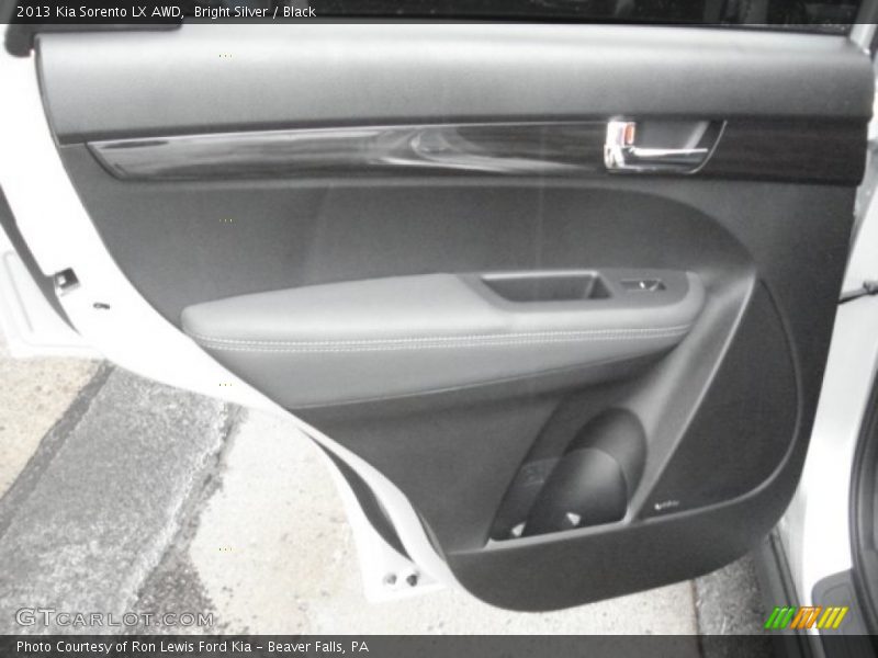 Bright Silver / Black 2013 Kia Sorento LX AWD