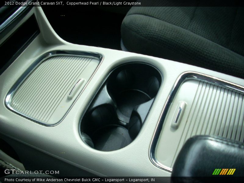 Copperhead Pearl / Black/Light Graystone 2012 Dodge Grand Caravan SXT
