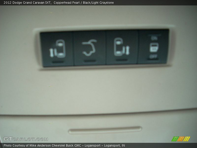 Copperhead Pearl / Black/Light Graystone 2012 Dodge Grand Caravan SXT
