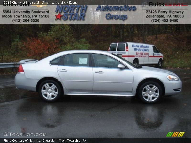 Silver Ice Metallic / Ebony 2013 Chevrolet Impala LT