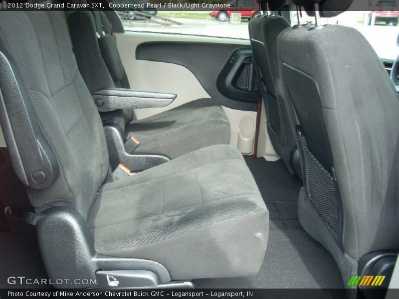 Copperhead Pearl / Black/Light Graystone 2012 Dodge Grand Caravan SXT
