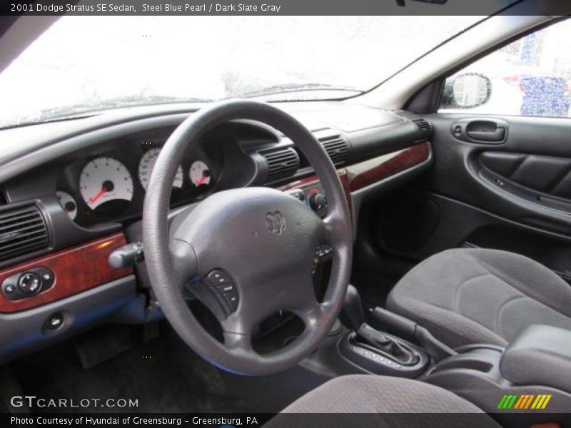 Dark Slate Gray Interior - 2001 Stratus SE Sedan 