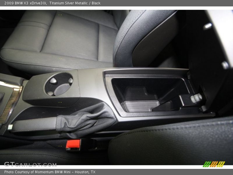 Titanium Silver Metallic / Black 2009 BMW X3 xDrive30i
