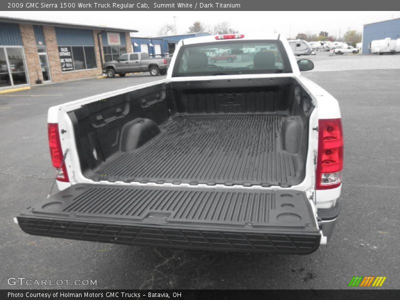 Summit White / Dark Titanium 2009 GMC Sierra 1500 Work Truck Regular Cab