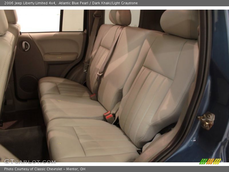 Atlantic Blue Pearl / Dark Khaki/Light Graystone 2006 Jeep Liberty Limited 4x4