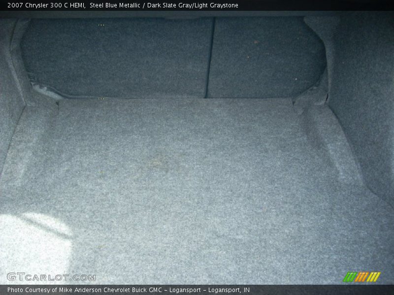 Steel Blue Metallic / Dark Slate Gray/Light Graystone 2007 Chrysler 300 C HEMI