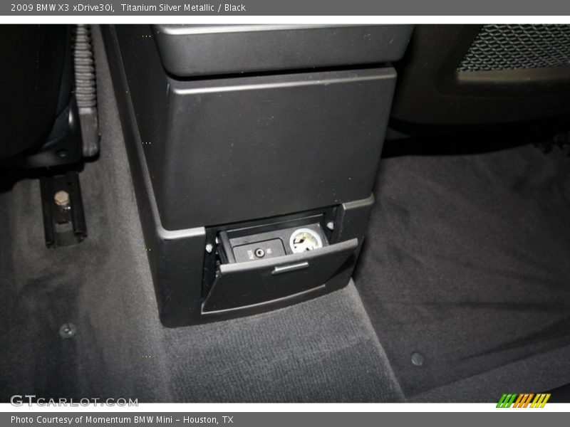 Titanium Silver Metallic / Black 2009 BMW X3 xDrive30i