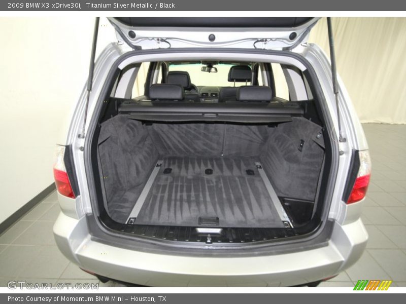Titanium Silver Metallic / Black 2009 BMW X3 xDrive30i
