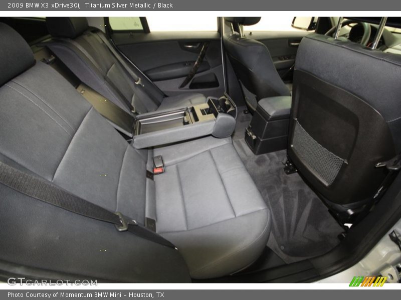 Titanium Silver Metallic / Black 2009 BMW X3 xDrive30i