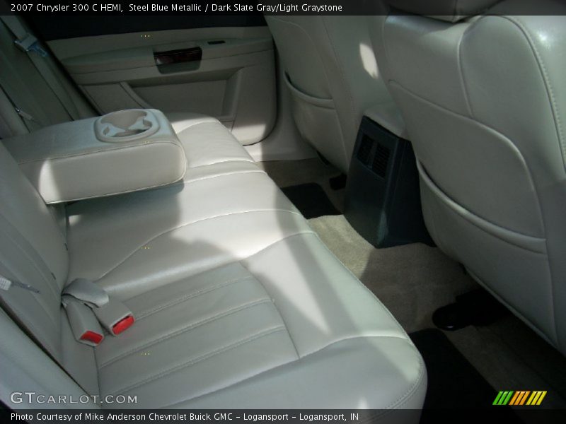 Steel Blue Metallic / Dark Slate Gray/Light Graystone 2007 Chrysler 300 C HEMI
