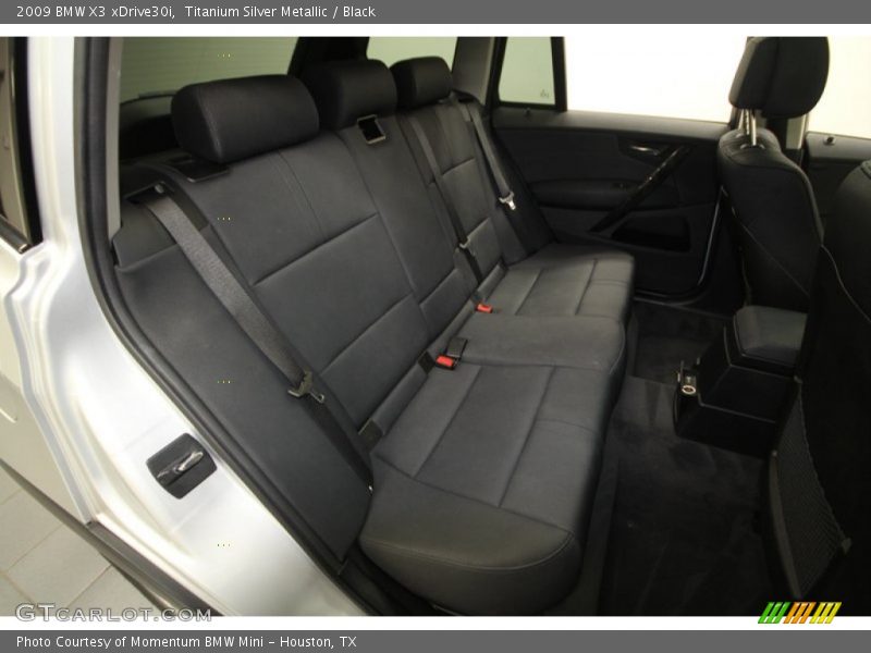 Titanium Silver Metallic / Black 2009 BMW X3 xDrive30i