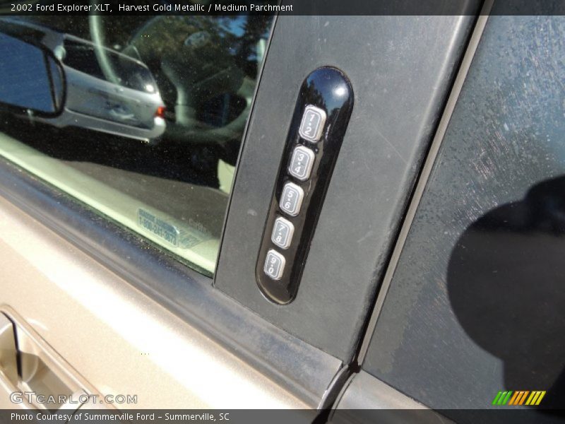 Harvest Gold Metallic / Medium Parchment 2002 Ford Explorer XLT