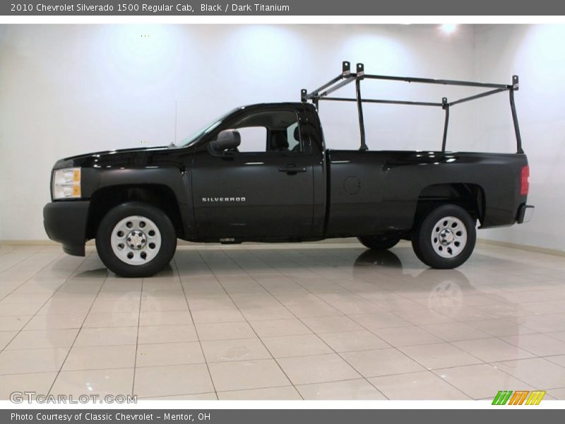 Black / Dark Titanium 2010 Chevrolet Silverado 1500 Regular Cab