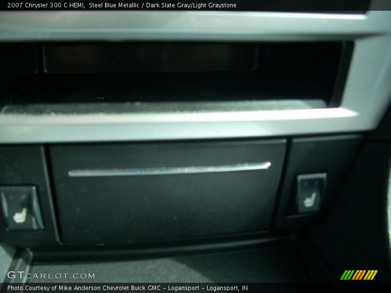 Steel Blue Metallic / Dark Slate Gray/Light Graystone 2007 Chrysler 300 C HEMI