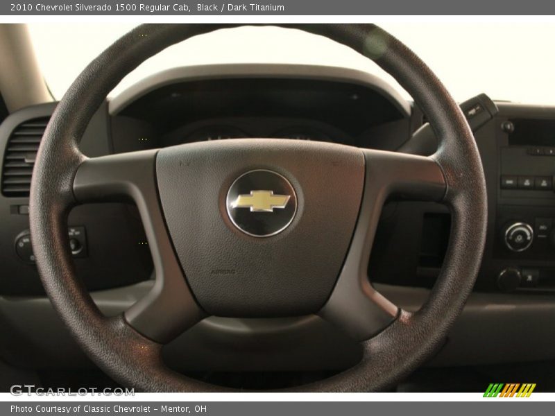 Black / Dark Titanium 2010 Chevrolet Silverado 1500 Regular Cab