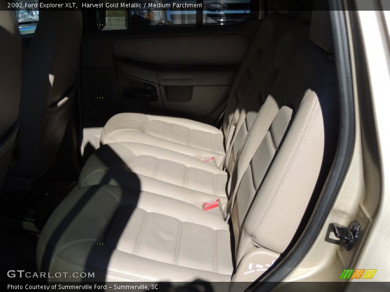 Harvest Gold Metallic / Medium Parchment 2002 Ford Explorer XLT