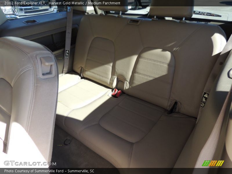 Harvest Gold Metallic / Medium Parchment 2002 Ford Explorer XLT