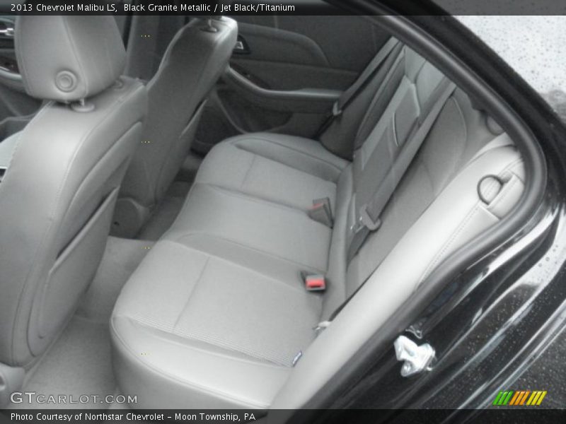 Black Granite Metallic / Jet Black/Titanium 2013 Chevrolet Malibu LS