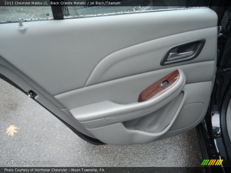 Black Granite Metallic / Jet Black/Titanium 2013 Chevrolet Malibu LS