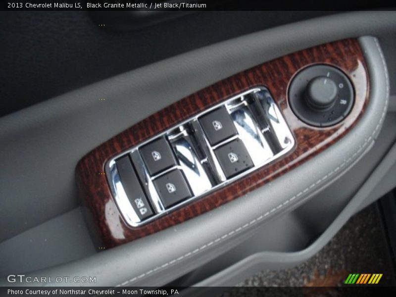Black Granite Metallic / Jet Black/Titanium 2013 Chevrolet Malibu LS