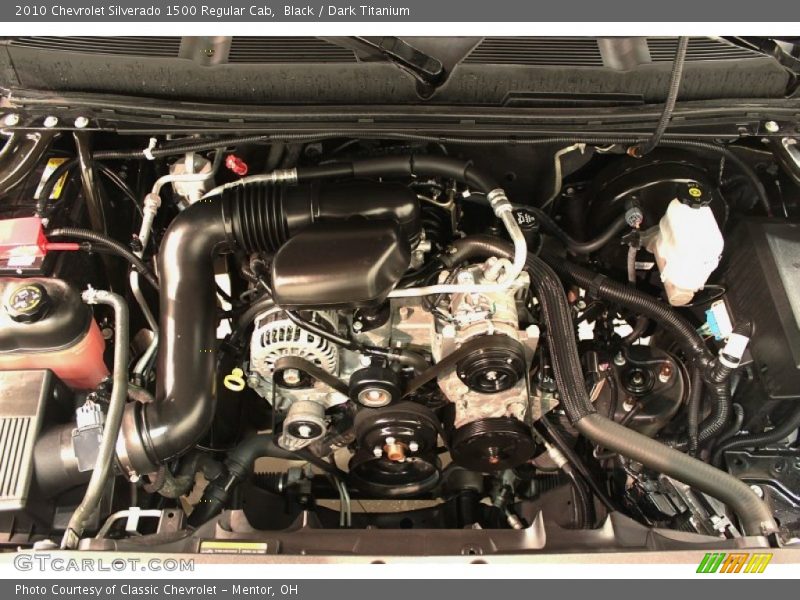 Black / Dark Titanium 2010 Chevrolet Silverado 1500 Regular Cab