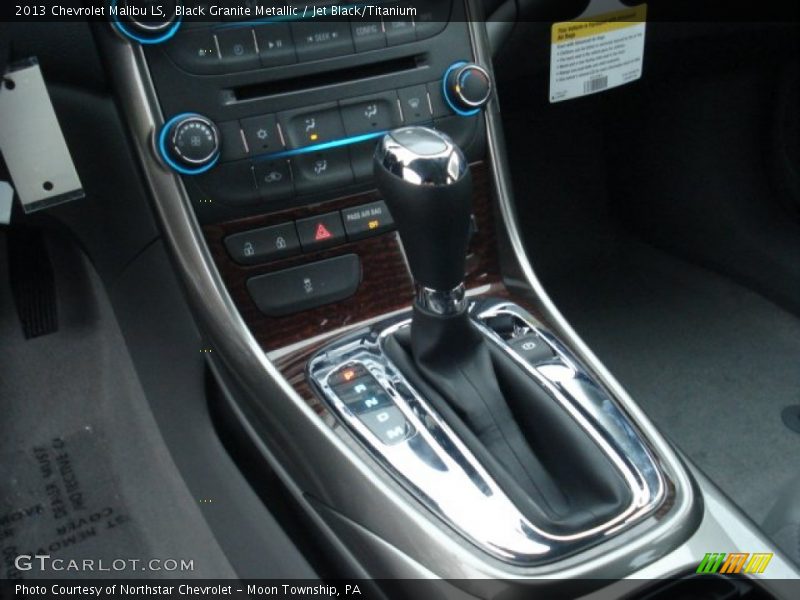 Black Granite Metallic / Jet Black/Titanium 2013 Chevrolet Malibu LS