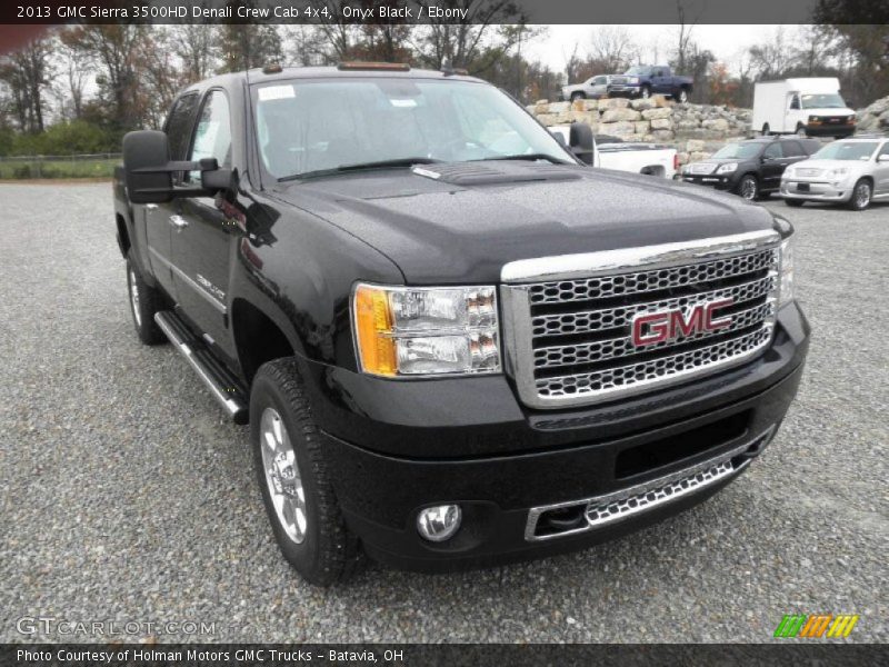 Front 3/4 View of 2013 Sierra 3500HD Denali Crew Cab 4x4