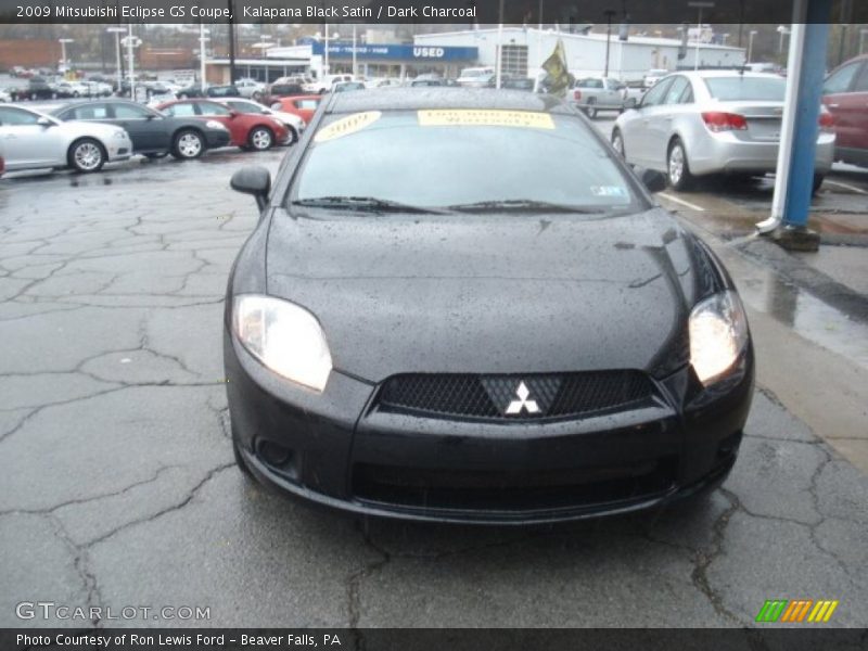Kalapana Black Satin / Dark Charcoal 2009 Mitsubishi Eclipse GS Coupe