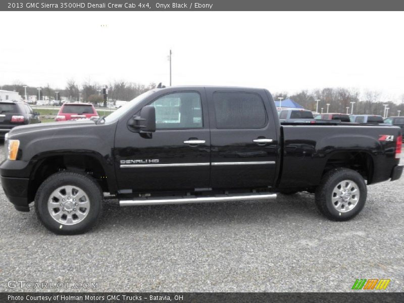  2013 Sierra 3500HD Denali Crew Cab 4x4 Onyx Black