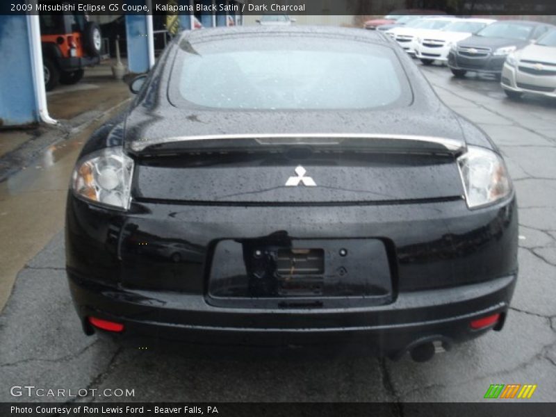 Kalapana Black Satin / Dark Charcoal 2009 Mitsubishi Eclipse GS Coupe